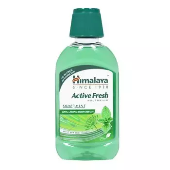 Ополаскиватель для полости рта с Мятой (215 мл), Active Fresh Mouthwash, произв. Himalaya