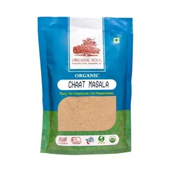 Органическая приправа Чат Масала (100 г), Organic Chaat Masala, произв. Organic Soul