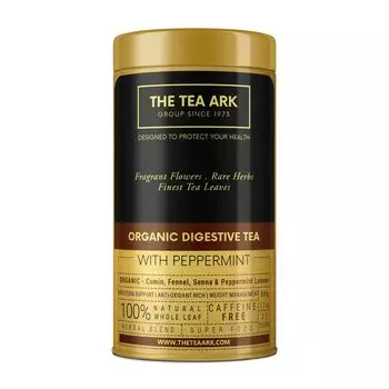 Органический чай для пищеварения с Перечной мятой (50 г), Organic Digestive Tea with Peppermint Tin, произв. INLIFE