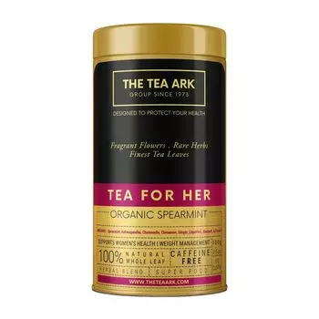 Органический чай для женщин с Мятой (100 г), Tea for Her Organic Spearmint Tin, произв. INLIFE