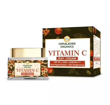 Осветляющий дневной крем для лица с витамином С (50 мл), Vitamin C Day Cream, произв. Himalayan Organics