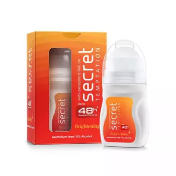 Осветляющий шариковый дезодорант (50 мл), Anti-perspirant Roll On Brightening, произв. Secret Temptation