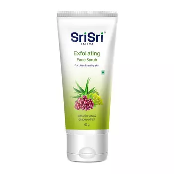 Отшелушивающий скраб для лица (60 г), Exfoliating Face Scrub, произв. Sri Sri Tattva