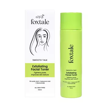 Отшелушивающий тонер для лица (150 мл), Exfoliating Face Toner, произв. Foxtale