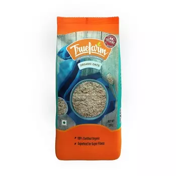 Овсяная крупа (250 г), Organic Oats, произв. Truefarm