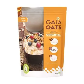 Овсяные хлопья (1 кг), Oats, произв. Gaia