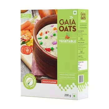 Овсяные хлопья с овощами (200 г), Oats Vegetable, произв. Gaia