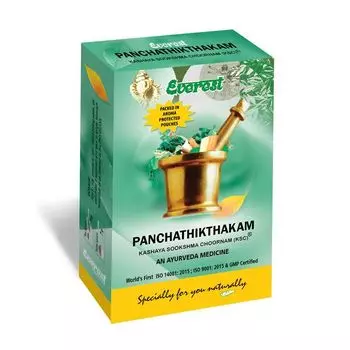 Панчатиктакам Кашая Сукшма Чурна (100 г), Panchathikthakam Kashaya Sookshma Choornam, произв. Everest Ayurveda