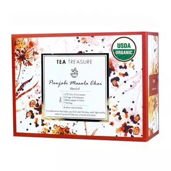 Панджаби Масала чай (18 пак, 2 г), Punjabi Masala Chai, произв. Tea Treasure