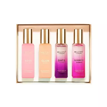 Парфюмерный подарочный набор для женщин (4 x 20 мл), Luxury Perfume Gift Set For Woman, произв. Bella Vita