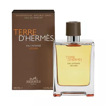 Парфюмированная вода Земля Гермеса Ветивер (100 мл), Terre D'Hermes Eau Intense Vetiver Eau De Parfum, произв. Hermes