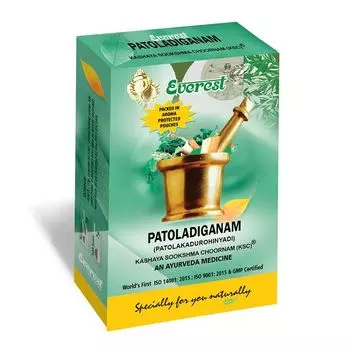 Патоладиганам Кашая Сукшма Чурна (100 г), Patoladiganam Kashaya Sookshma Choornam, произв. Everest Ayurveda