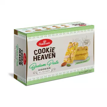 Печенье с Миндалем и Фисташками (200 г), Badam Pista Cookies, произв. Haldiram's
