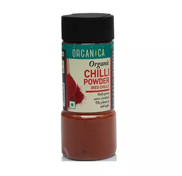 Перец Чили молотый (75 г), Chilli Powder, произв. Organica
