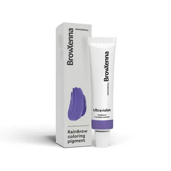 Пигмент для бровей: цвет Ультрафиолет (15 мл), RainBrow Coloring Pigment Ultraviolet, произв. BrowXenna