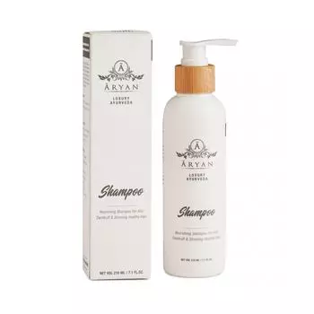 Питательный шампунь против перхоти (210 мл), Nourishing Shampoo for Anti Dandruff, произв. Aryan