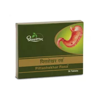 Питташекхар Раса (30 таб), Pittashekhar Rasa, произв. Dhootapapeshwar