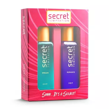 Подарочный набор парфюмерной воды (2 x 20 мл), Romance and Dream Parfum Gift Set, произв. Secret Temptation