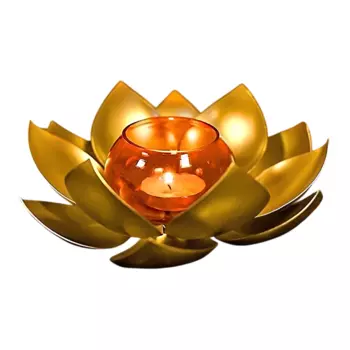 Подсвечник Лотос, Lotus Tealight Holder, произв. The Purple Tree