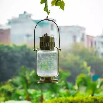 Подсвечник, Сandlestick Large, Handmade, произв. MYINDIA