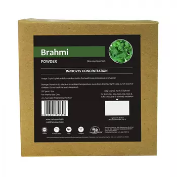 Порошок Брахми (227 г), Brahmi Powder, произв. Herb Essential