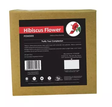 Порошок Гибискуса (227 г), Hibiscus Flower Powder, произв. Herb Essential