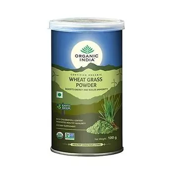 Порошок из ростков Пшеницы (100 г), Wheat Grass, произв. Organic India