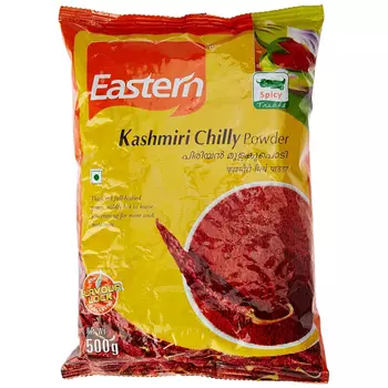 Порошок Кашмирского перца Чили (500 г), Kashmiri Red Powder, произв. Eastern