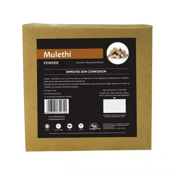 Порошок Лакрицы (227 г), Mulethi Powder, произв. Herb Essential