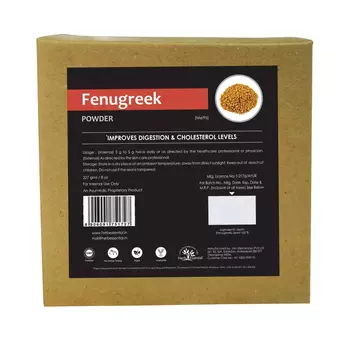 Порошок Пажитника (227 г), Fenugreek Powder, произв. Herb Essential