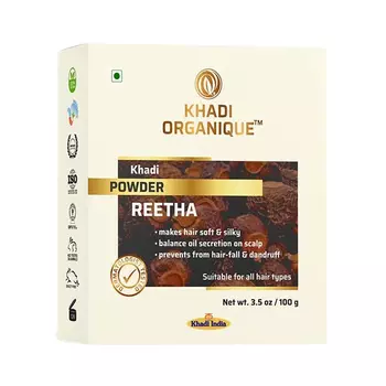 Порошок Ритхи (100 г), Reetha Powder, произв. Khadi Organique