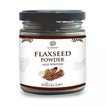 Порошок семян Льна (100 г), Flaxseed Powder, произв. AL MASNOON
