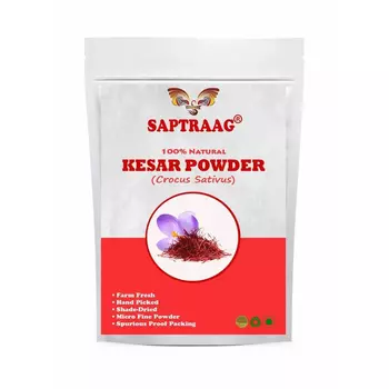 Порошок Шафрана, Kesar Powder, произв. Saptraag Foundation