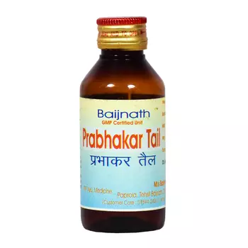 Прабхакар Таил (100 мл), Prabhakar Tail, произв. Baijnath