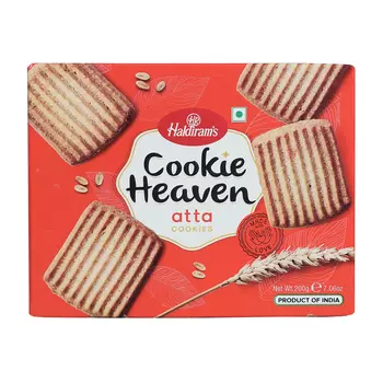 Пшеничное печенье (200 г), Cookie Heaven Atta, произв. Haldiram's