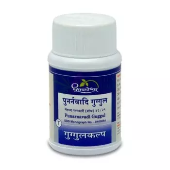 Пунарнавади Гуггул (60 таб), Punarnavadi Guggul, произв. Dhootapapeshwar