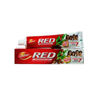 Рэд: натуральная зубная паста (200 г), Red Toothpaste, произв. Dabur