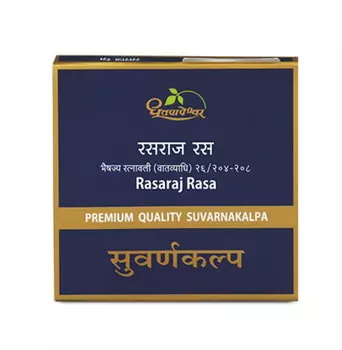 Расарадж Раса (10 таб), Rasaraj Rasa, произв. Dhootapapeshwar