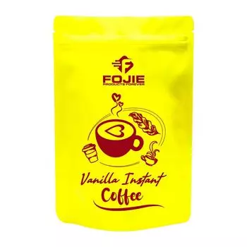 Растворимый кофе со вкусом Ванили (20 х 50 г), Vanilla Instant Coffee Set, произв. Fojie