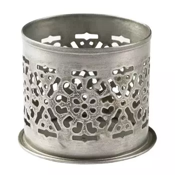 Резная металлическая подставка для ручек, Цинк, Iron Pen Stand Cutwork, произв. John Molly Decor&Gifts