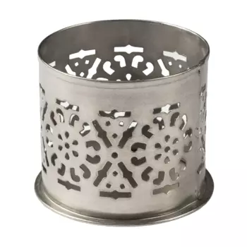 Резная металлическая подставка для ручек, Никель, Iron Pen Stand Cutwork, произв. John Molly & Cо