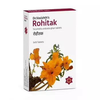 Рохитак (30 таб, 600 мг), Rohitak, произв. Dr. Vasishth’s