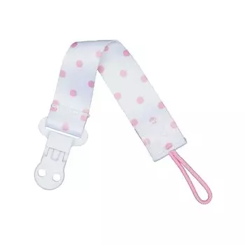 Розовый держатель для пустышки, Soother Holder Pink, произв. Mothercare