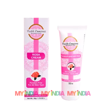 Розовый крем для лица (50 г), произв. Vedik Essence