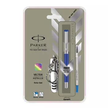 Ручка гелевая, Vector Metallix Roller Ball Pen, произв. Parker