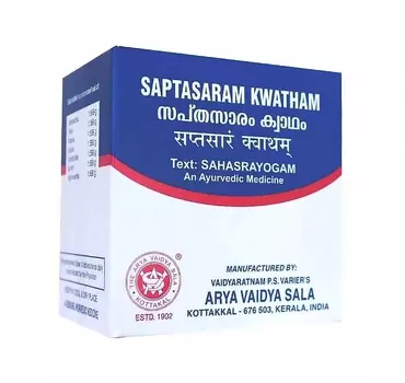 Саптасарам Кватхам (100 таб), Saptasaram Kwatham, произв. Kottakkal Ayurveda