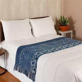 Саше на кровать, Indian Cotton Bedrunner Complex Pattern, Handmade, произв. MYINDIA