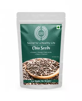 Семена Чиа (250 г), Chia Seeds, произв. Fitness Mantra