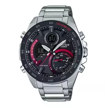 Серебристые мужские часы с подключением по Bluetooth, Silver Bluetooth Connect Men's Watch, произв.
