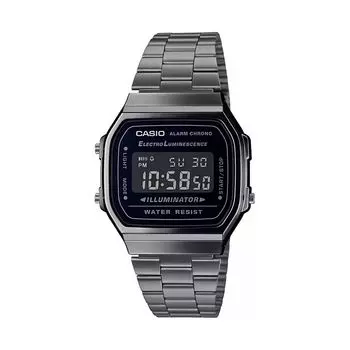 Серые цифровые часы унисекс, Grey Digital Unisex Watch, произв. Casio